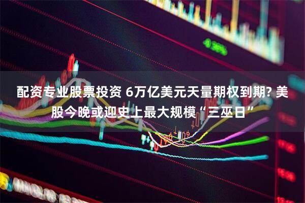 配资专业股票投资 6万亿美元天量期权到期? 美股今晚或迎史上最大规模“三巫日”
