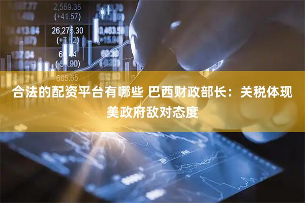 合法的配资平台有哪些 巴西财政部长：关税体现美政府敌对态度